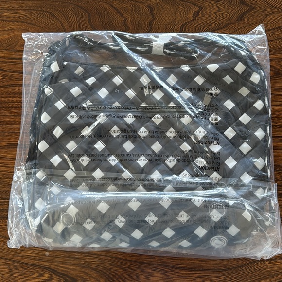 Lug Zipliner, Gingham Black, NWT - Picture 4 of 10